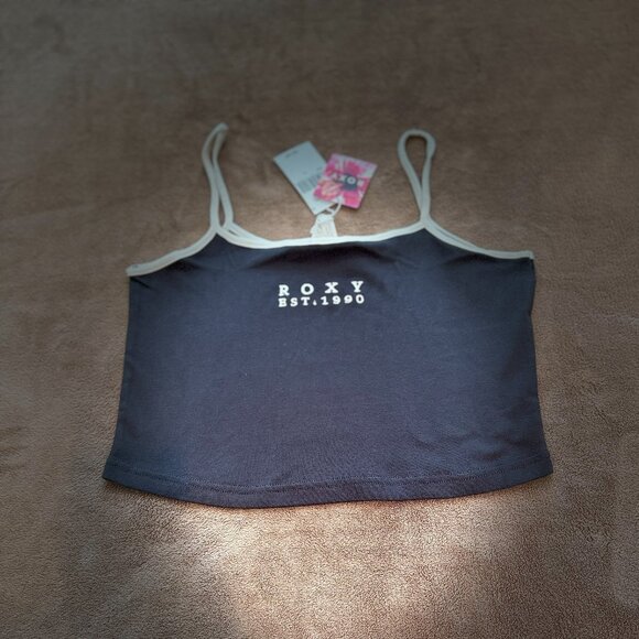 ROXY cotton top **NEW w Tags size L  **& 20% OFF if you buy 4 items I sell !!* - Picture 1 of 8